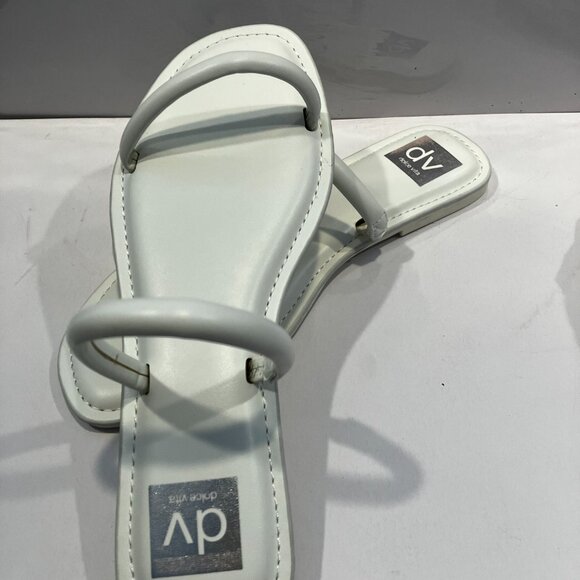 DV by Dolce Vita Shoes - Dolce Vita WHITE flats DV by Dolce Vita Jelly flats Size 9 NEW